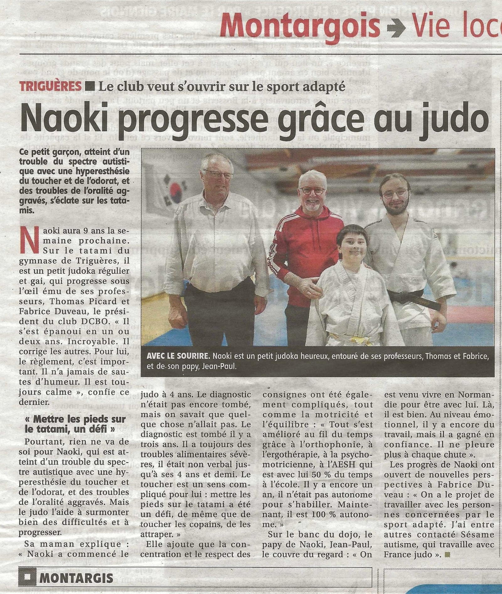 Article de presse du DCBO