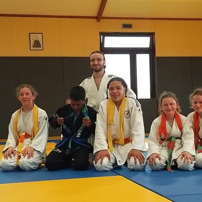 Remise de ceinture de nos judokas